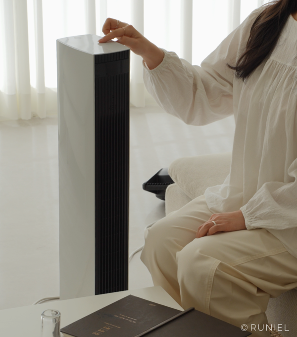 루니엘 슬림 타워형 온풍기